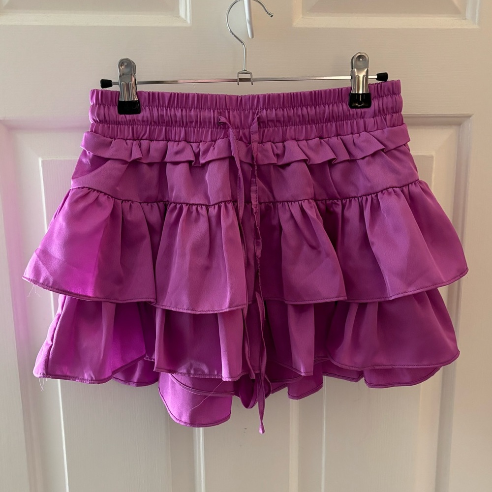 Pink mini skirt size small